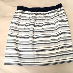 Loft cotton and silk skirt